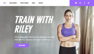 importance of a website for a gym or personal trainer